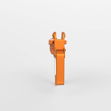 3d rendering of a robot figure on a white background