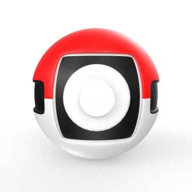 3d render of a modern headphones