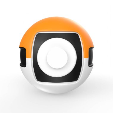 modern kablosuz kulaklıklar beyaz arkaplanda izole edilmiş