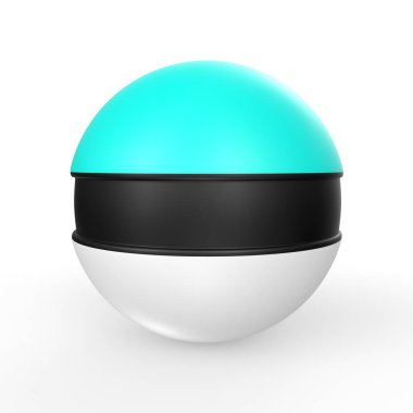 cap with hat isolated on white background