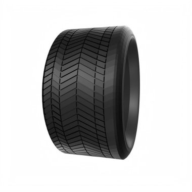 Araba lastiği beyaz arkaplanda izole edildi