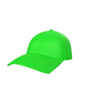 yeşil beyaz zemin üzerine izole kap