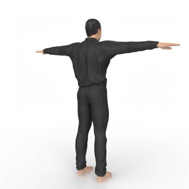 Man isolated on background