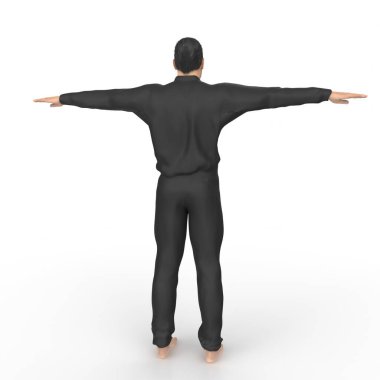 Man isolated on background