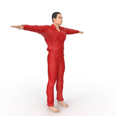 Man isolated on background