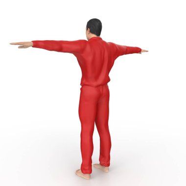 Man isolated on background