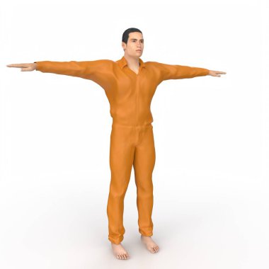 Man isolated on background