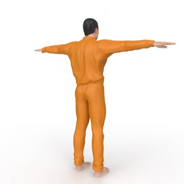 Man isolated on background