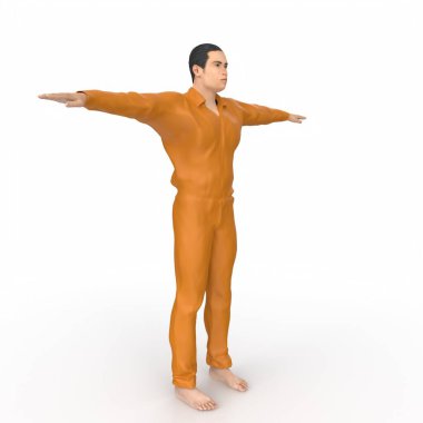 Man isolated on background