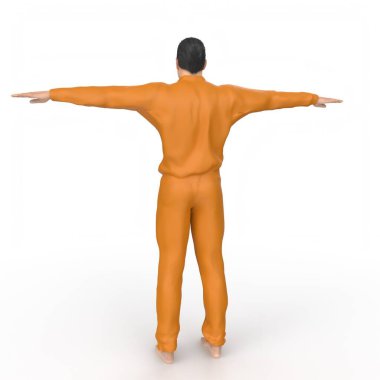 Man isolated on background