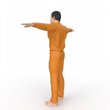 Man isolated on background