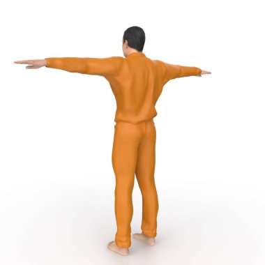 Man isolated on background