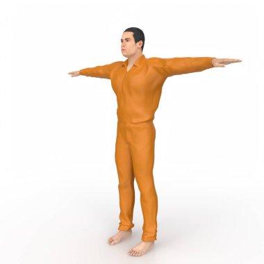 Man isolated on background