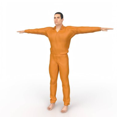 Man isolated on background