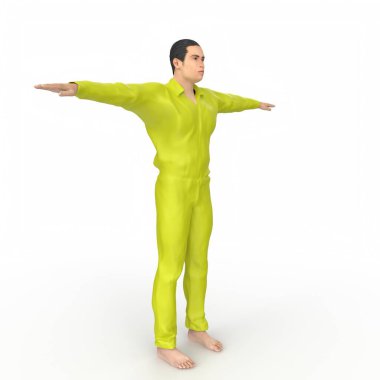 Man isolated on background