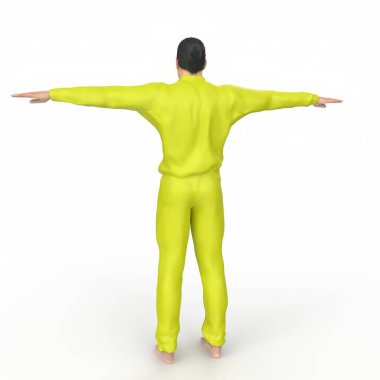 Man isolated on background