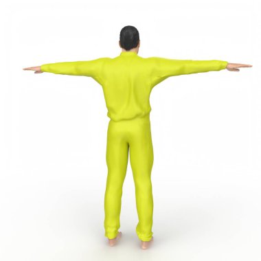 Man isolated on background