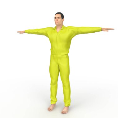 Man isolated on background