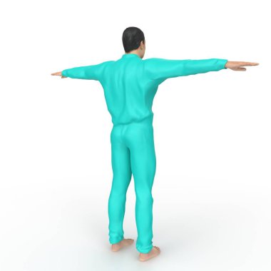 Man isolated on background