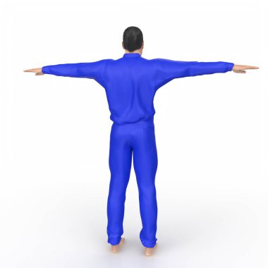 Man isolated on background