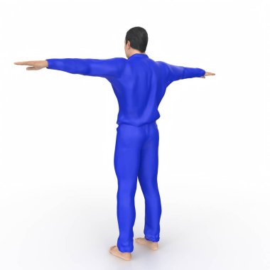 Man isolated on background