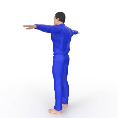 Man isolated on background