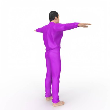 Man isolated on background