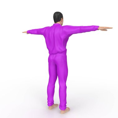 Man isolated on background