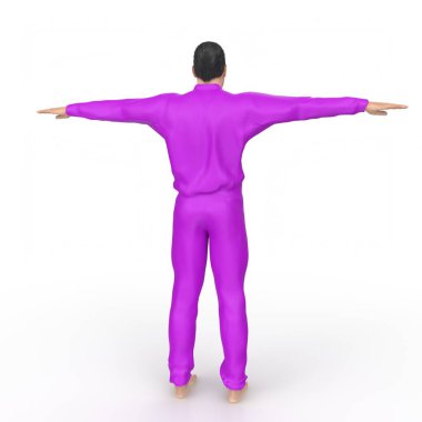 Man isolated on background