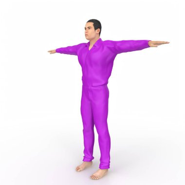 Man isolated on background