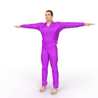 Man isolated on background