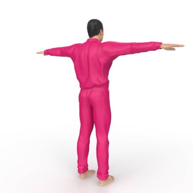 Man isolated on background