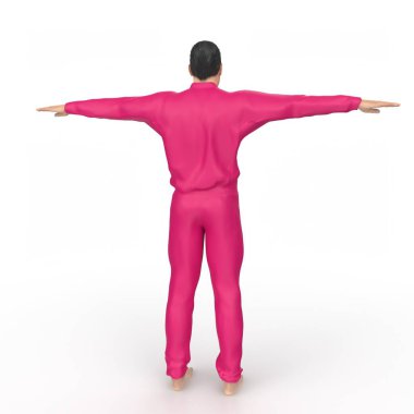 Man isolated on background