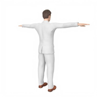 Business man isolated on background