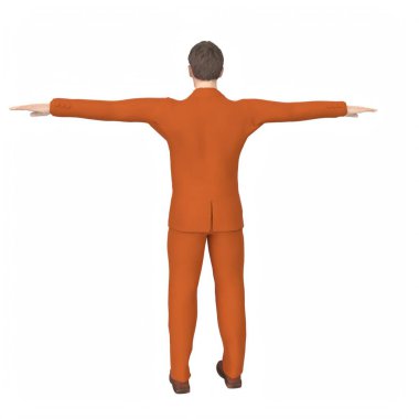 Business man isolated on background