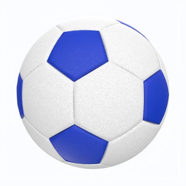 futbol topu arka planda izole edildi