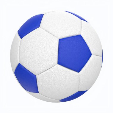 futbol topu arka planda izole edildi