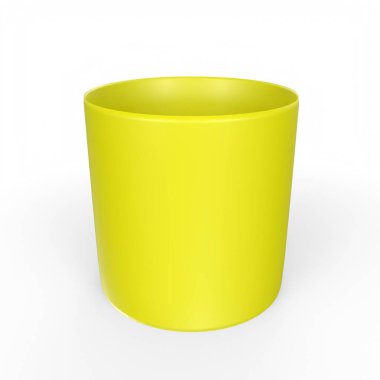 Cup object isolated on background