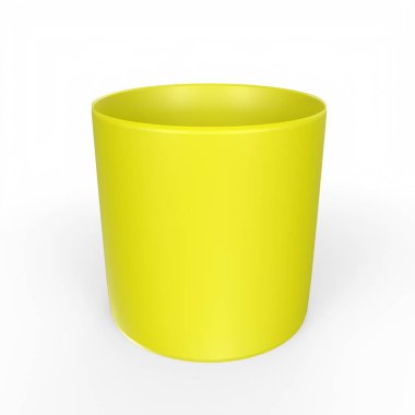 Cup object isolated on background