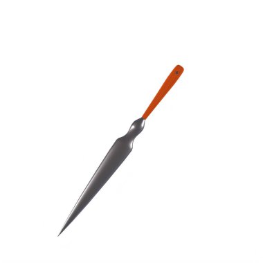 Hançer arka planda izole edilmiş.