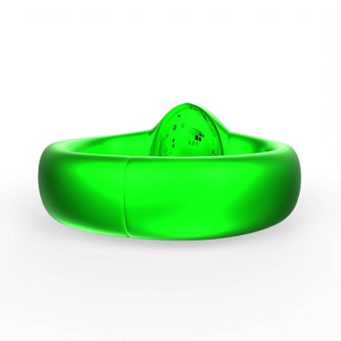 Çember nesnesi arkaplanda izole edildi