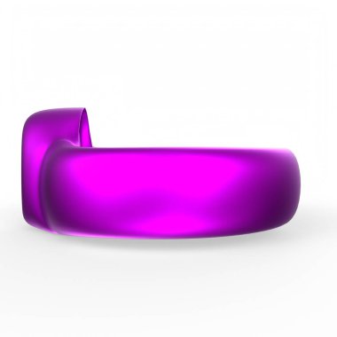 Çember nesnesi arkaplanda izole edildi