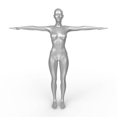 Arka planda izole edilmiş kadın taban örgüsü