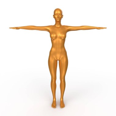 Arka planda izole edilmiş kadın taban örgüsü