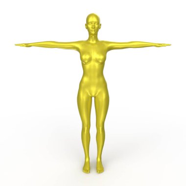 Arka planda izole edilmiş kadın taban örgüsü