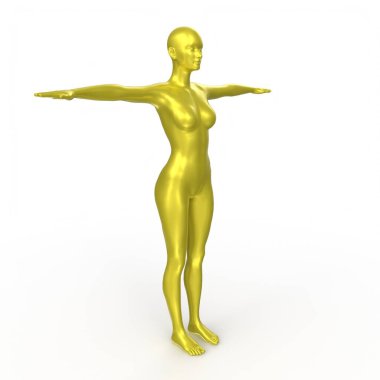 Arka planda izole edilmiş kadın taban örgüsü