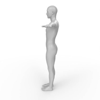 Erkekler arka planda izole edilmiş