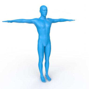 Erkekler arka planda izole edilmiş