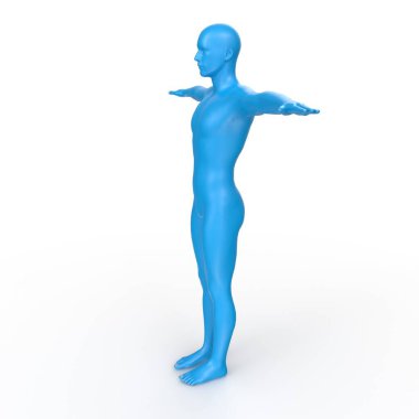 Erkekler arka planda izole edilmiş