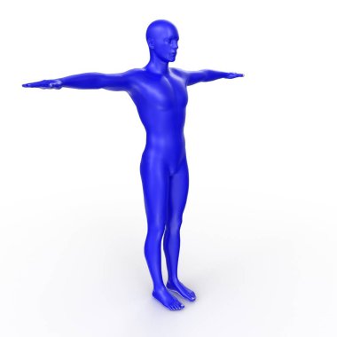 Erkekler arka planda izole edilmiş